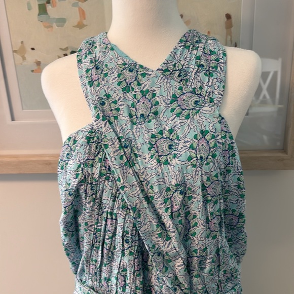 NWOT Ann Taylor LOFT Lined Halter Dress size 16 - Picture 3 of 11